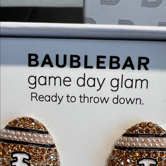 BaubleBar | Game Day Football 🏈 Earrings - Picture 9 of 10